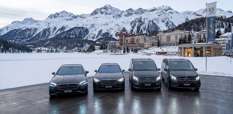 WEF Davos Transfers von Z&uuml;rich und Basel, Genf, Luzern,&nbsp;